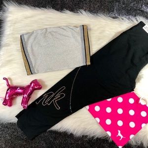 VS PINK shimmer tube top